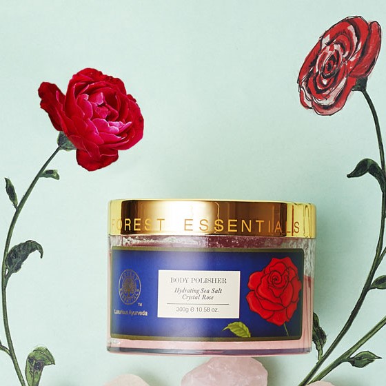 300 ml jar for Forest Essentials Body Polisher 