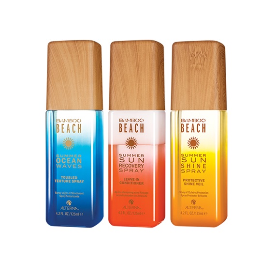 The recyclable PET bottles for Alterna Haircare