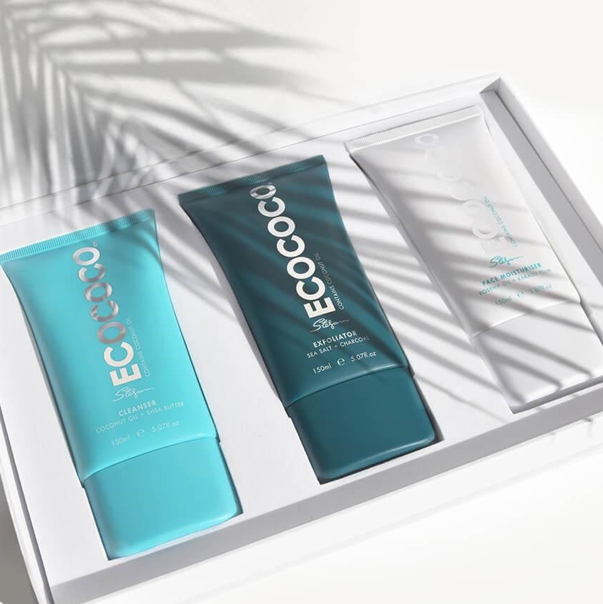 Ultra Flat Tube Packaging built for ECOCOCO Skincare Collection